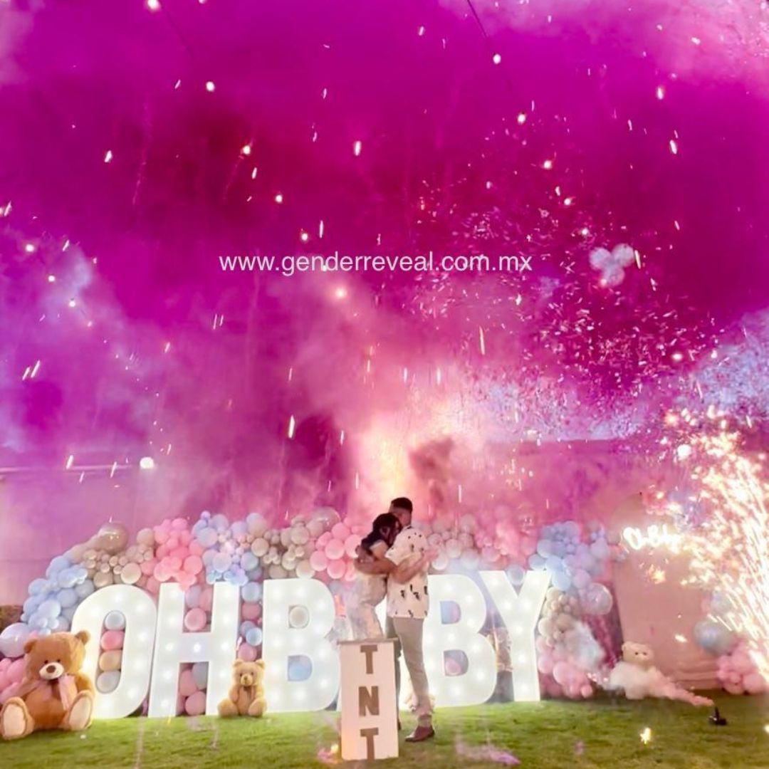 Decoración completa para Gender Reveal en Toluca